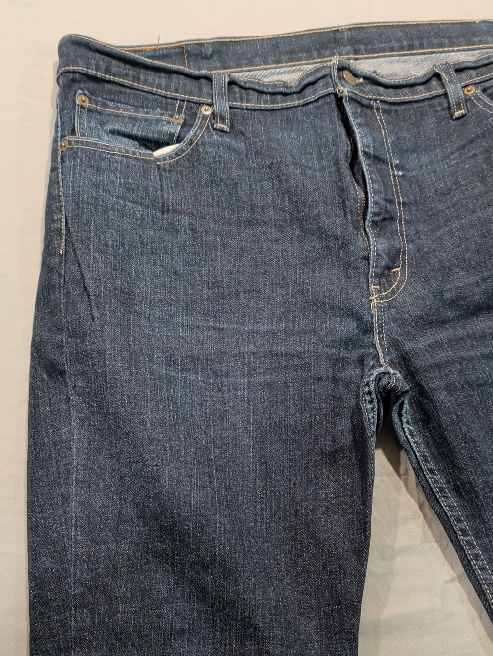 Levi's 511 Slim Denim Jeans  Indigo - Size 42x32 - Picture 4 of 7